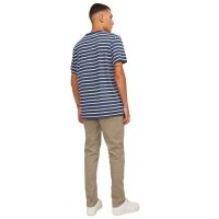 JACK&JONES Herren Chino-Hose, 2er Pack - JPSTMARCO JJDAVE 2PK, Länge 34 Beige/Blau 33W/34L