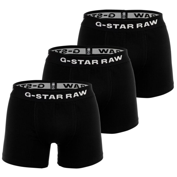 G-STAR mens boxer shorts, 3-pack - Boxer Briefs, Cotton Stretch Black L ( Large)