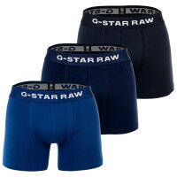 G-STAR mens boxer shorts, 3-pack - Boxer Briefs, Cotton Stretch Blue L ( Large)