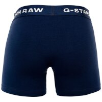 G-STAR Herren Boxershorts, 3er Pack - Boxer Briefs, Cotton Stretch Blau M