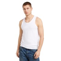 G-STAR Mens Tank Tops - Base Tank Top, round neck, cotton, single-coloured White L (Large)