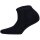 JACK&JONES Childrens Sneaker Socks, 10-Pack - JACDONGO SOCKS, Cotton Blend, Solid Color Black / White 33-37 (UK 1-4,5)