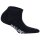 JACK&JONES Kinder Sneakersocken, 10er Pack - JACDONGO SOCKS, Baumwollmischung, einfarbig Schwarz / Weiß 33-37