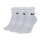 NIKE Unisex 6-Pack Sports Socks - Everyday, Cotton Cushioned Ankle, unicoloured Black/white 42-46 (UK 8-11)