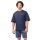 hajo Herren Schlafanzug, kurz - Premium Cotton, Shorty, Kurzarm, Rundhals Blau M