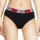 DIESEL Damen String, 3er Pack - UFST-STARS-THREEPACK, Tanga, Slip, Cotton Stretch Schwarz S