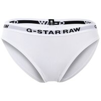 G-STAR womens briefs, 3-pack - Briefs, cotton stretch, single-coloured White XS (X-Small)