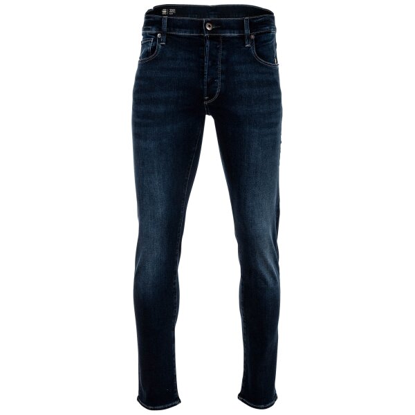 G-STAR mens jeans - 3301 Slim, Elto superstretch denim, length 32 Blue 31W/32L