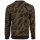 G-STAR Herren Sweatshirt - Camouflage, Island Camo, Pullover, Bio-Baumwolle Schwarz/Grün L