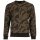 G-STAR mens sweatshirt - camouflage, island camo, pullover, organic cotton Black/Green L (Large)
