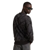 G-STAR mens sweatshirt - camouflage, island camo, pullover, organic cotton Black/Grey 2XL (XX-Large)