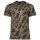 G-STAR Herren T-Shirt - Camouflage, Island Camo, Rundhals, Bio-Baumwolle Schwarz/Grün M
