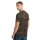 G-STAR mens T-shirt - camouflage, island camo, round neck, organic cotton Black/Green M (Medium)