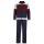 hajo Herren Hausanzug, 2-tlg. Set - Klima-Komfort, Jacke und Hose, Cotton-Mix Blau 2XL