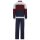 hajo mens home suit, 2-piece set - Klima-Komfort, jacket and trousers, cotton mix Blue 2XL (XX-Large)