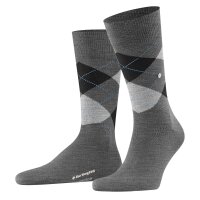 Burlington Herren Socken EDINBURGH - Rautenmuster, Argyle, Clip, One Size, 40-46