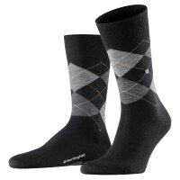 Burlington Herren Socken EDINBURGH - Rautenmuster, Argyle, Clip, One Size, 40-46