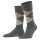 Burlington Herren Socken EDINBURGH - Rautenmuster, Argyle, Clip, One Size, 40-46