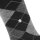 Burlington Ladies Socks MARYLEBONE - short socks, diamond pattern, Onesize Black 36-41