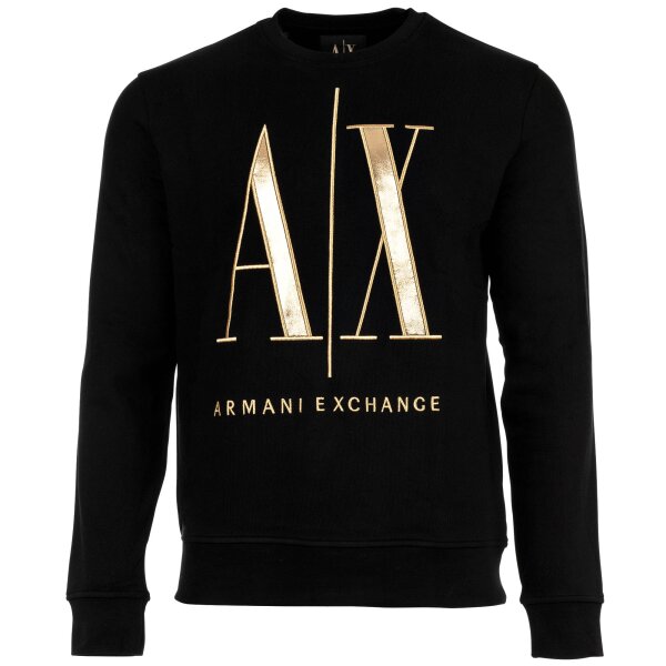Ea7 Pullover Gold Herren Armani Exchange Herren Sweatshirt