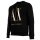 A|X ARMANI EXCHANGE Herren Sweatshirt - Pullover, Rundhals, Logo Schwarz/Gold 2XL