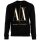 A|X ARMANI EXCHANGE Mens Sweatshirt - Pullover, Round Neck, Logo Black/Gold 2XL (XX-Large)