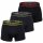 EMPORIO ARMANI Herren Trunks, 3er Pack - CORE LOGOBAND, Boxershorts, Stretch Cotton