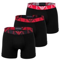 EMPORIO ARMANI Mens Boxer Shorts, 3 Pack - BOLD MONOGRAM,...