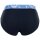 EMPORIO ARMANI Herren Slips, 3er Pack - BOLD MONOGRAM, Briefs, Stretch Cotton Marine S