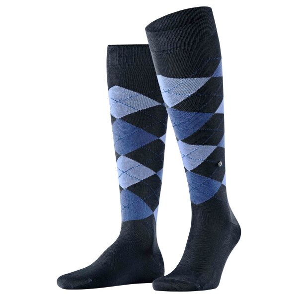 Burlington Herren Kniestrümpfe - MANCHESTER, Raute, One Size