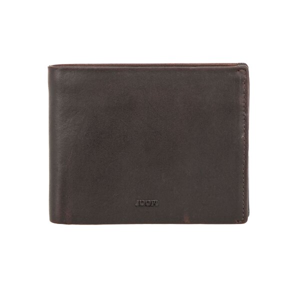 JOOP! Mens Wallet - Loreto Typhon Billfold mh9, genuine Leather, 9,5x12x2cm (HxWxD) Brown
