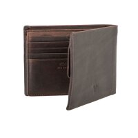 JOOP! Herren Geldbörse - Loreto Typhon Billfold mh9, Echt Leder, 9,5x12x2cm (HxBxT) Braun