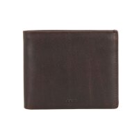 JOOP! Herren Geldbörse - Loreto Ninos Billfold mh10, Echtleder, 9,5x12x2cm (HxBxT) Braun