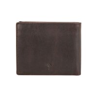 JOOP! mens wallet - Loreto Ninos Billfold mh10, genuine leather, 9,5x12x2cm (HxWxD) Brown