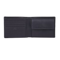 JOOP! Herren Geldbörse - Loreto Ninos Billfold mh10, Echtleder, 9,5x12x2cm (HxBxT) Schwarz