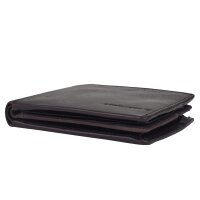 Strellson Herren Geldbörse - Brick Lane Myles Billfold mh8, 9,5x12x2cm (HxBxT) Dunkelbraun