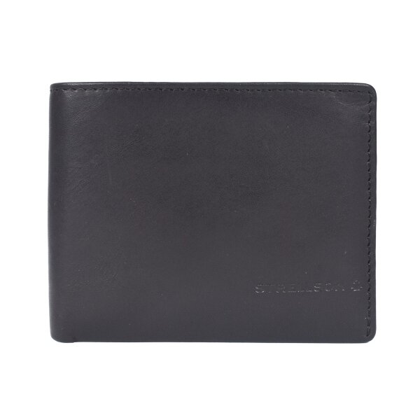 Strellson Herren Geldbörse - Brick Lane Jaden Billfold sh8, 9x11x2cm (HxBxT) Schwarz
