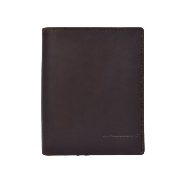 Strellson Herren Geldbörse - Brick Lane Jorge Billfold lv8, 13x10x2cm (HxBxT) Dunkelbraun