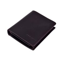 Strellson Herren Geldbörse - Brick Lane Jorge Billfold lv8, 13x10x2cm (HxBxT) Dunkelbraun