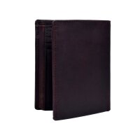 Strellson Herren Geldbörse - Brick Lane Jorge Billfold lv8, 13x10x2cm (HxBxT) Dunkelbraun