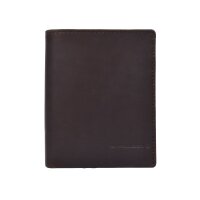 Strellson mens wallet - Brick Lane Jorge Billfold lv8, 13x10x2cm (HxWxD) Dark brown