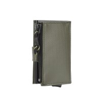 Strellson Herren Geldbörse - E-Cage Stockwell 2.0 C-Four E-Cage sv8, 10x6,5x3cm (HxBxT) Grün