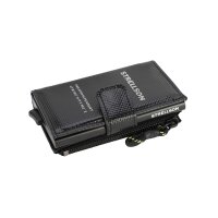 Strellson mens wallet - E-Cage Stockwell 2.0 C-Four E-Cage sv8, 10x6,5x3cm (HxWxD) Black