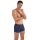 HOM Herren Boxershorts - Boxer Briefs Maldives, Unterhose, gemustert Blau S