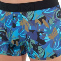 HOM mens boxer shorts - Boxer Briefs Java, pants, patterned Blue L (Large)