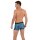 HOM Herren Boxershorts - Boxer Briefs Java, Unterhose, gemustert Blau L