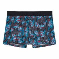 HOM Herren Boxershorts - Boxer Briefs HO1 Hanoi, Unterhose, gemustert Blau S