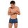 HOM Herren Boxershorts - Trunk Palay, Unterhose, gemustert Blau S
