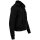 EMPORIO ARMANI Ladies Sweat Jacket - ICONIC TERRY, Zipper, Hood, Cotton Mix Black XS (X-Small)