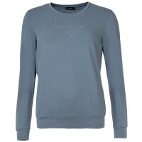 EMPORIO ARMANI Damen Schlafanzug Set 2-tlg. - ESSENTIAL STUDS LOGO, Pyjama Blau S